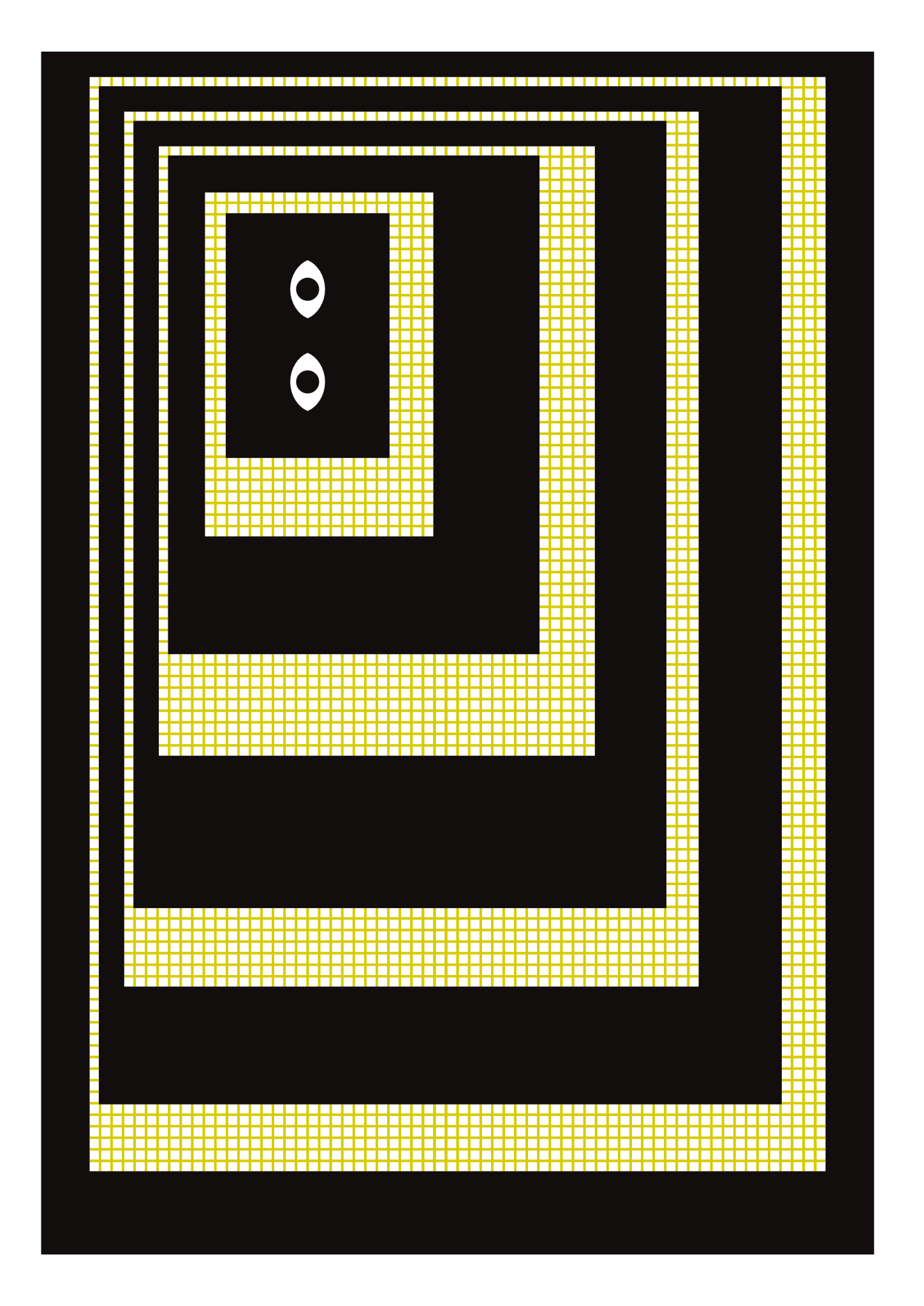 Zoom in — Black and Yellow